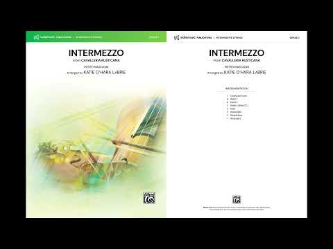 Intermezzo, arr. Katie O'Hara LaBrie – Score & Sound
