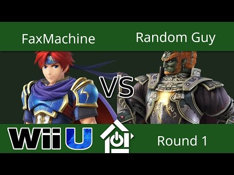 H&V Weekly 9/6/2016 - FaxMachine (Roy) vs Random Guy (Ganondorf) - Smash 4 Round 1