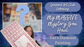 Diamond Art Club Mystery Box Haul | My Biggest Unboxing EVER!!