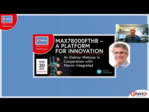 Webinar - MAX78000 Neural Network Accelerator