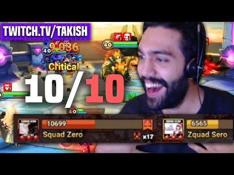 How to 10/11 vs Squad Zero! - Takish Twitch Stream