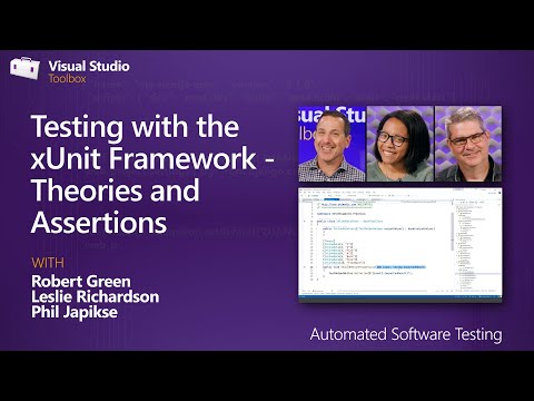 Testing with the xUnit Framework - Theories and Assertions (3 of 12) | Automated Software Testing