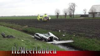 preview picture of video 'Dode en gewonden bij ongeluk Leimuiden'