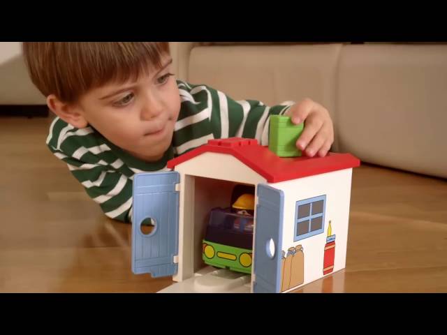 Vídeo relacionado con PLAYMOBIL 1,2,3 70399 Guardería Maletín,a Partir de 18 Meses