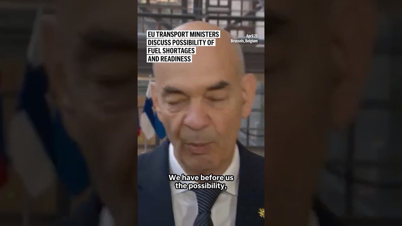 EU transport ministers discuss possibility of fuel shortages and readiness