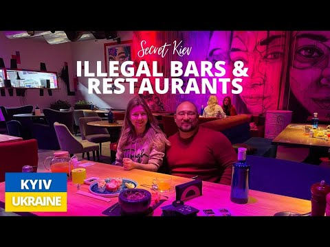 Backdoor Restaurants and Bars During 2021's Lockdown! Illegal SpeakEasies on the Rise! 🇺🇦