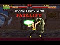 Mortal Kombat Komplete Mortal Kombat 2 SHANG TSUNG Gameplay Playthrough
