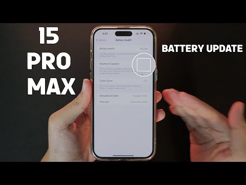 iPhone 15 Pro Max Battery Update – What’s Your?