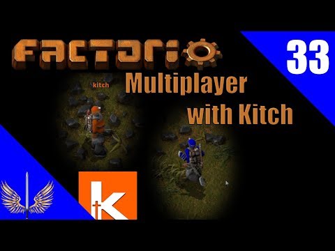 Multiplayer Factorio - Belts and Biters - With Kitch - Episode 33