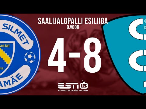 SILLAMÄE FC NPM SILMET II - SAKU SPORTING RAPLA 4:8 │SAALIJALGPALLI ESILIIGA 9. voor