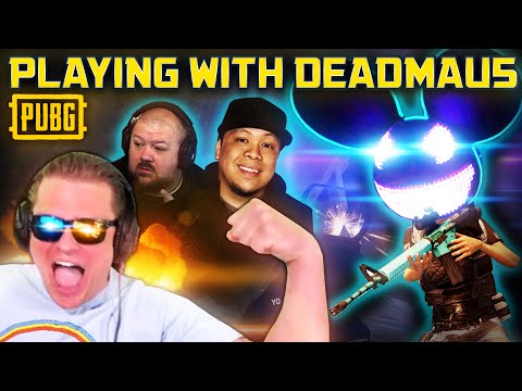 Playing PUBG with deadmau5, Swagger, & VSNZ | PUBG Squads Gameplay