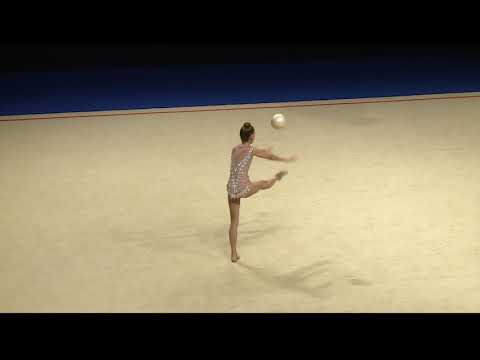 Leyla Yilmaz - Junior - Ball - 2019 British Rhythmic Championships