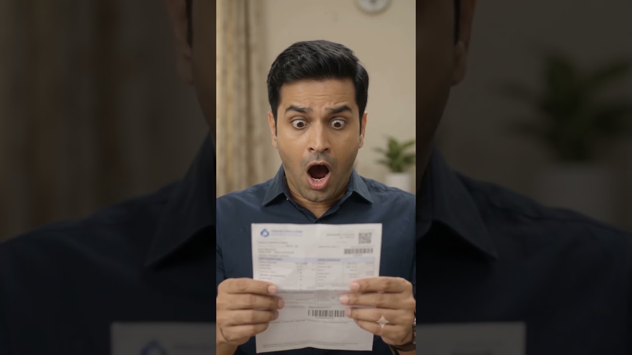 AC On ❄️ vs Electricity Bill ⚡😭 😂 |# Shorts #funny #comedy #entertainment  #eyecatchy