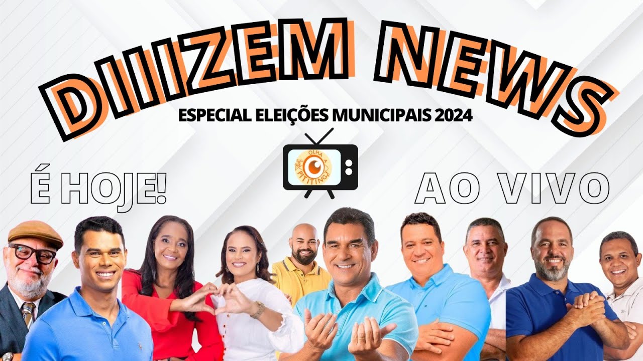 DIIIIIIIIIZEM NEWS ESPECIAL ELEIÇÕES  - 06-10-2024 APRESENTAÇÃO : IVANILDO PAULO E ANTONIO MURUMBI
