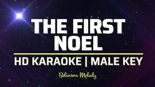 The First Noel (Fast Version) | KARAOKE - Male Key C