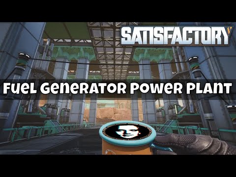 Let's Play Satisfactory 2020 - DUNE - Fuel Generator Power Plant Showcase #15