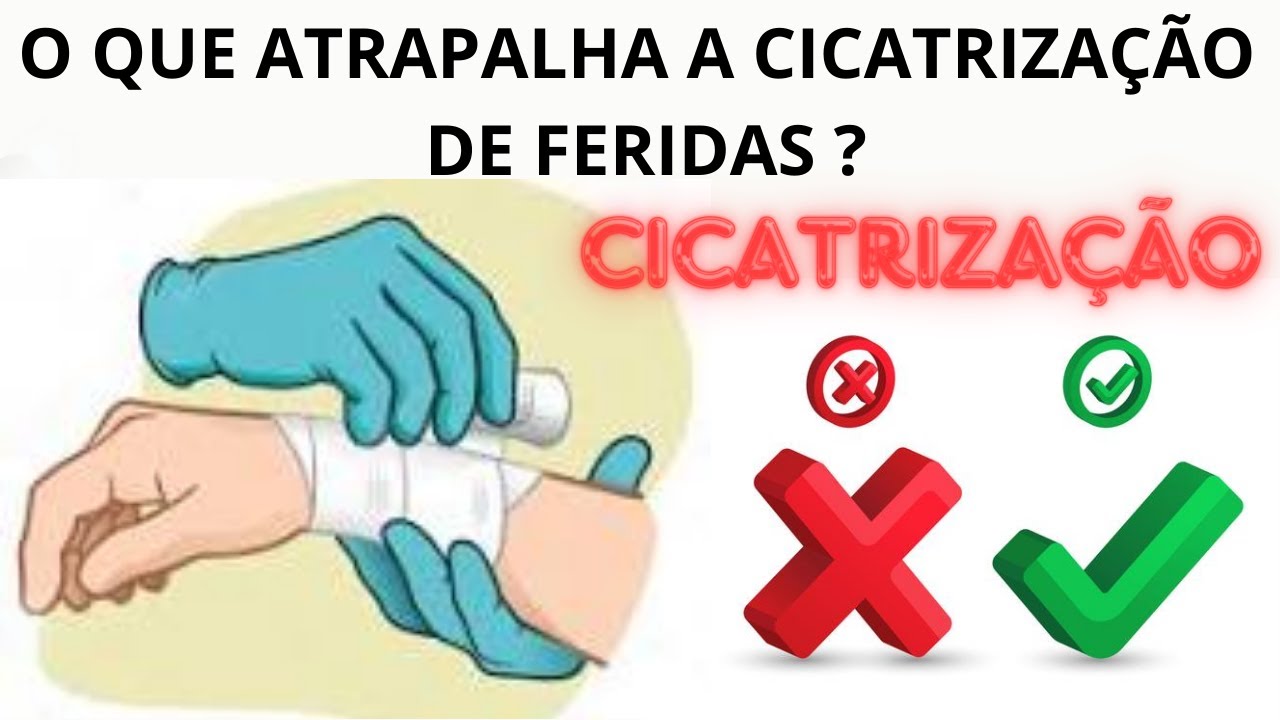 O QUE ATRAPALHA NA CICATRIZAÇÃO DE FERIDAS?