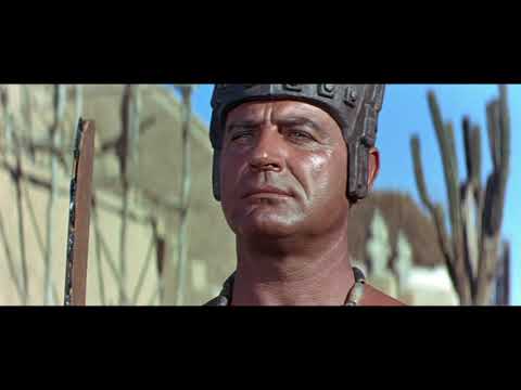 Opening of final battle - Kings of the Sun (1963)