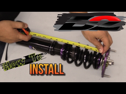 D2 Racing RS Coilovers - 10th Gen Civic Install - 2016 2017 2018 2019 2020 2021