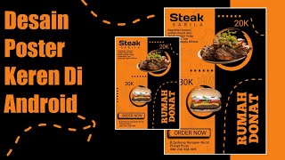 Download lagu Cara Membuat Poster Menu makanan Sendiri Di Android - Rumah Donat-How to make food poster on android mp3