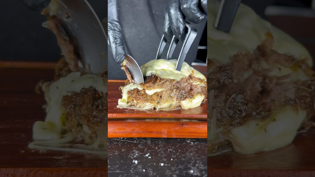 CUPIM DE COLHER COM QUEIJO🧀 #churrascoterapia #churrascotop #comida #receitas