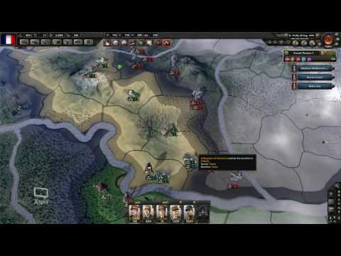 Keres Plays: HEARTS OF IRON IV, Ep 4 - I Think I Caen, I Think I Cannes