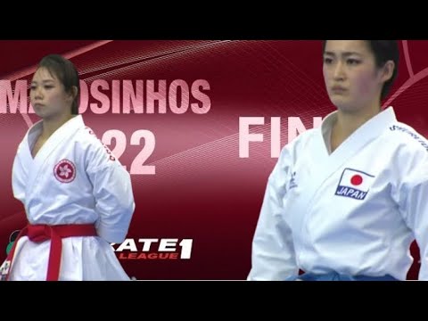 KARATE1 Matosinhos I KATA FINAL  I  Grace Lau (HKG) Unshu vs Kiyou Shimizu (JPN) Chibana No Kushanku