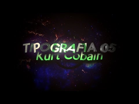 TIPOGRAFIA 05 - Duzz - Kurt Cobain
