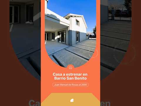 Casa a estrenar en barrio San Benito
