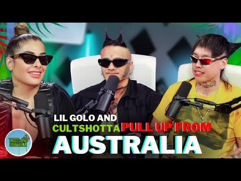 LIL GOLO AND CULTSHOTTA PULL UP ALL THE WAY FROM AUSTRALIA !!!