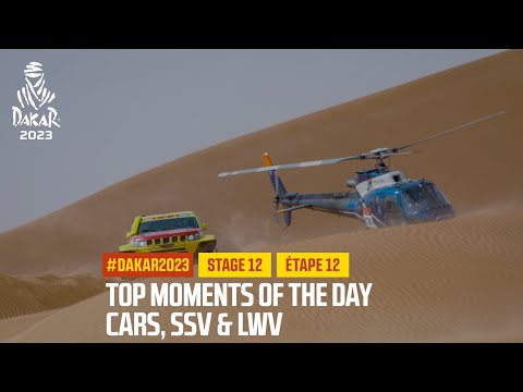 ダカール・ラリー2023 自動車クラスのステージ12ハイライト動画