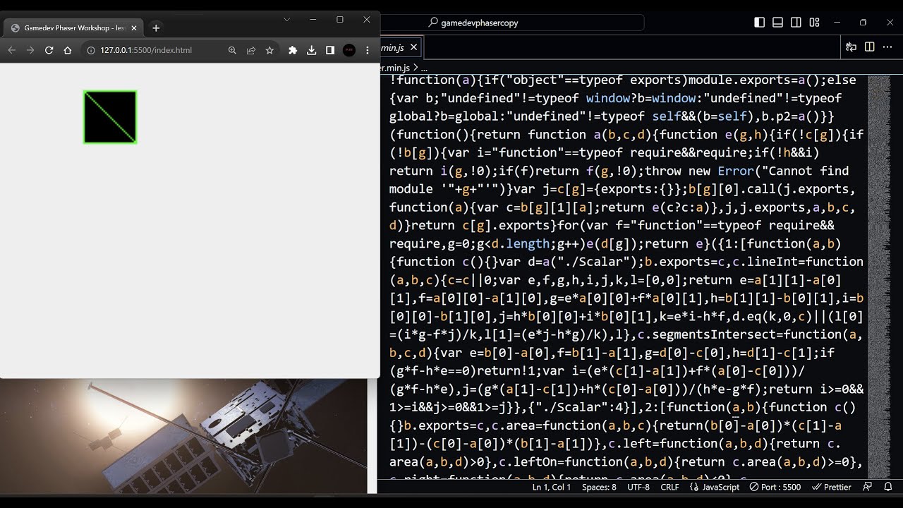 Game Development Phaser: Initialize the framework and Scaling - 2D Games.