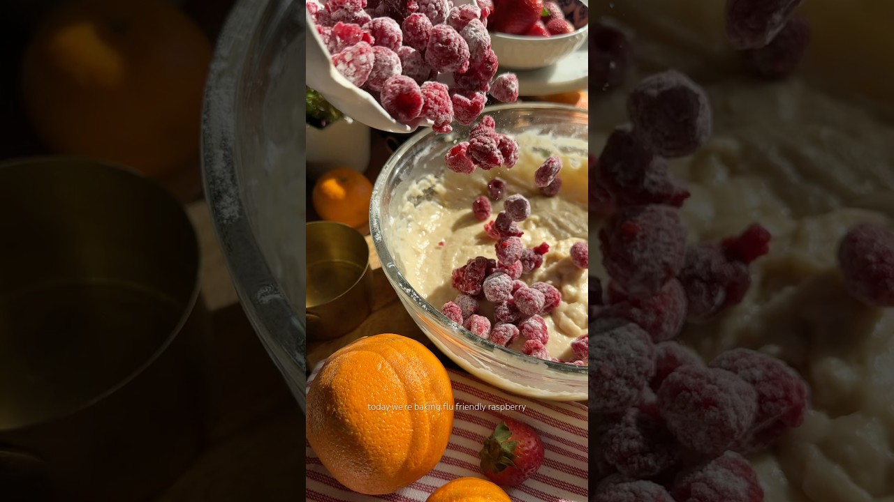 Award winning RASPBERRY MUFFINS!