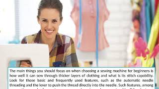 Best Sewing Machines for Beginners