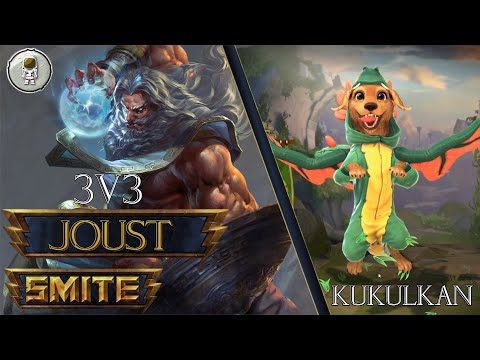 SMITE 3v3 Joust | KUKULKAN Gameplay | TORNADO SPAM IS GOOD SPAM