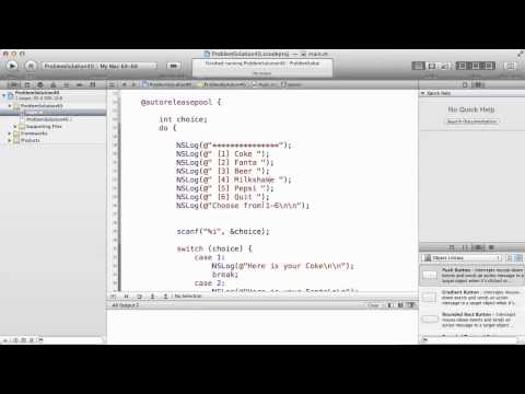 Objective C Tutorials 43 Problem And Solution Usind Do While Loop