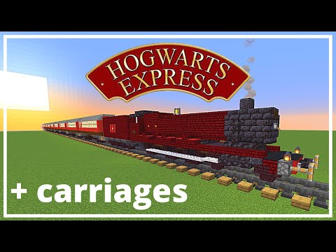 Unbelievable Hogwarts Express Train in Minecraft!