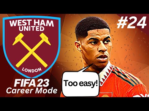 MARCUS SCORING FOR FUN! FIFA 23 West Ham Career Mode | Ep 24