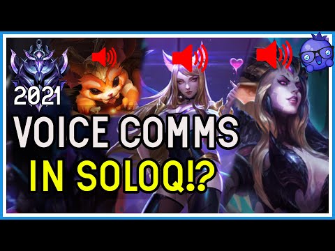 Voice in Solo Queue!? - League of Legends