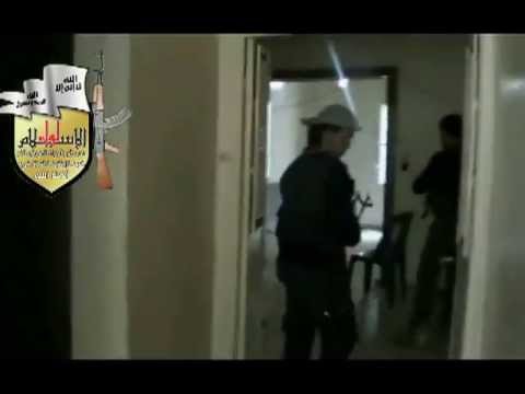 اشتباكات بين لواء الإسلام وقوات النظام والشبيحة في حي برزة في مدينة دمشق