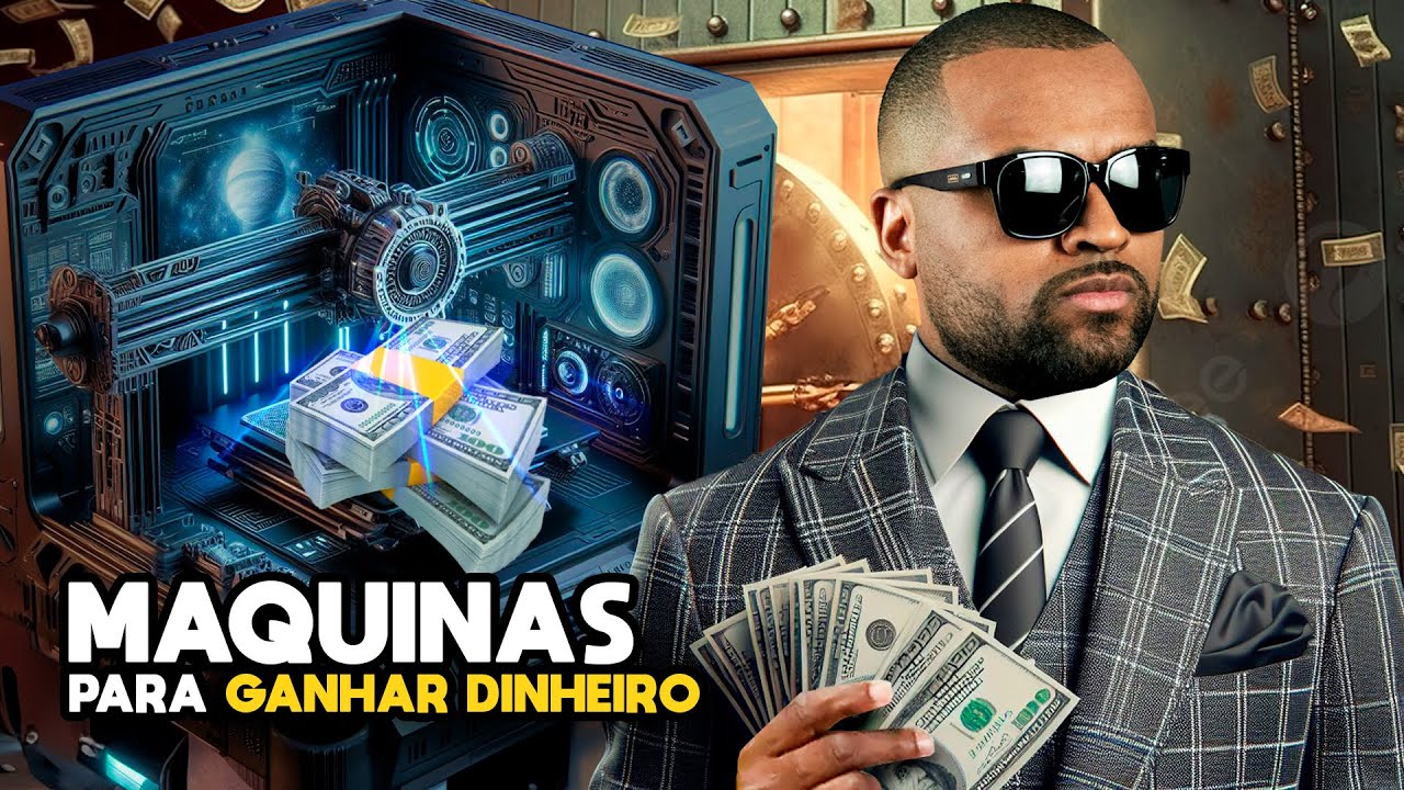 5 MAQUINAS PARA GANHAR DINHEIRO