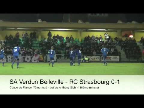 Les buts de Verdun Belleville - RC Strasbourg
