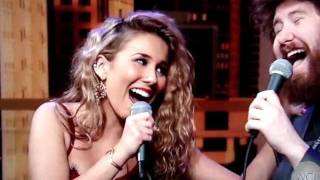 Haley Reinhart &amp; Casey Abrams Baby Its Cold Outside WCL (BUY THE SINGLE ON ITUNES!)
