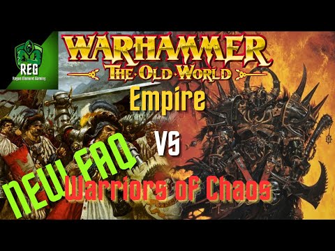 Warhammer The Old World Battle Report | Empire vs Warriors of Chaos