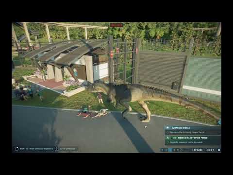 Allosaurus Escaped! Mass Panic in the Park! 🦖🚨