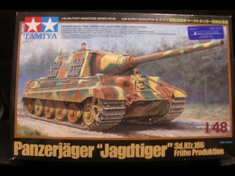 Tamiya 1:48 Jagdtiger  (Part 1)