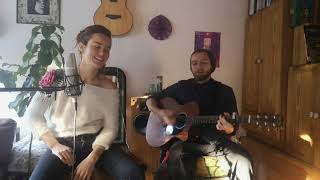 Pretty Saro | Bob Dylan Cover | Justine Blue et Louis &quot;Kidham&quot; Huck #folksinger #folkguitar