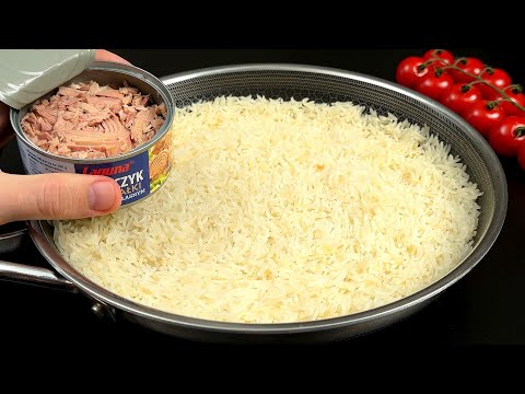Do you have canned tuna and rice at home? Such a simple, quick and very tasty recipe!❗️