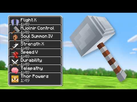 I Became THOR in Minecraft!