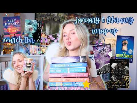 January & February reading wrap-up + March TBR